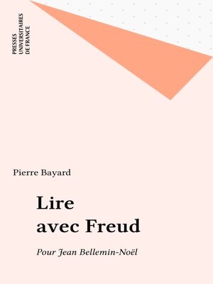 cover image of Lire avec Freud